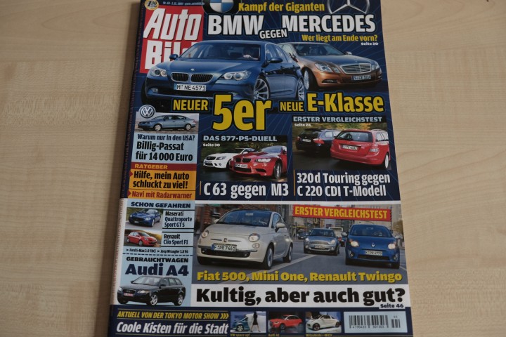 Deckblatt Auto Bild (44/2007)